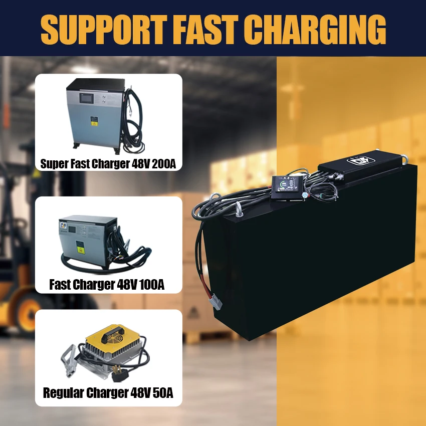 LFP 38.4V 500Ah 19200wh Lithium 36v 48v 72v electric forklift Truck Wheel Loaders battery pack for Hyster Toyota Forklift
