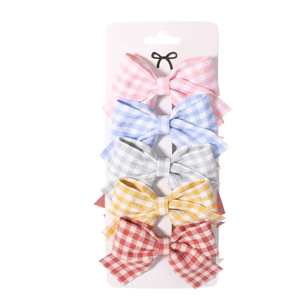 IFOND  Baby Girl Hair Bow Clips Accessories Boutiques Hair Barrettes Bows for Children