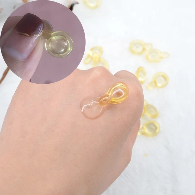 Eye Wrinkle Remover Oil Eye Serum Capsule Ceramide Eye Lines Remove Retinol Capsules Anti Cow Feet