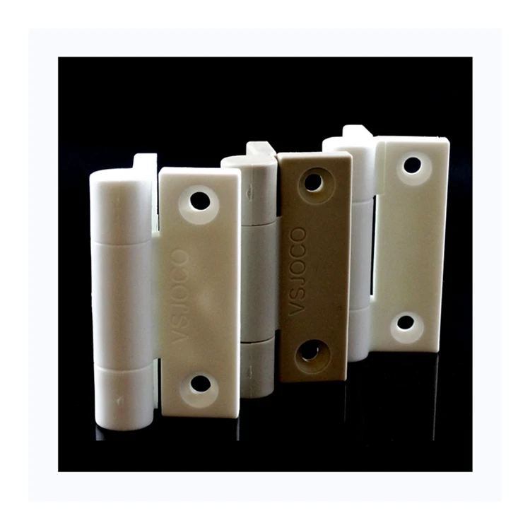 Factory Direct Customized Plastic Door Hinge PP Hinge with Bag Packing