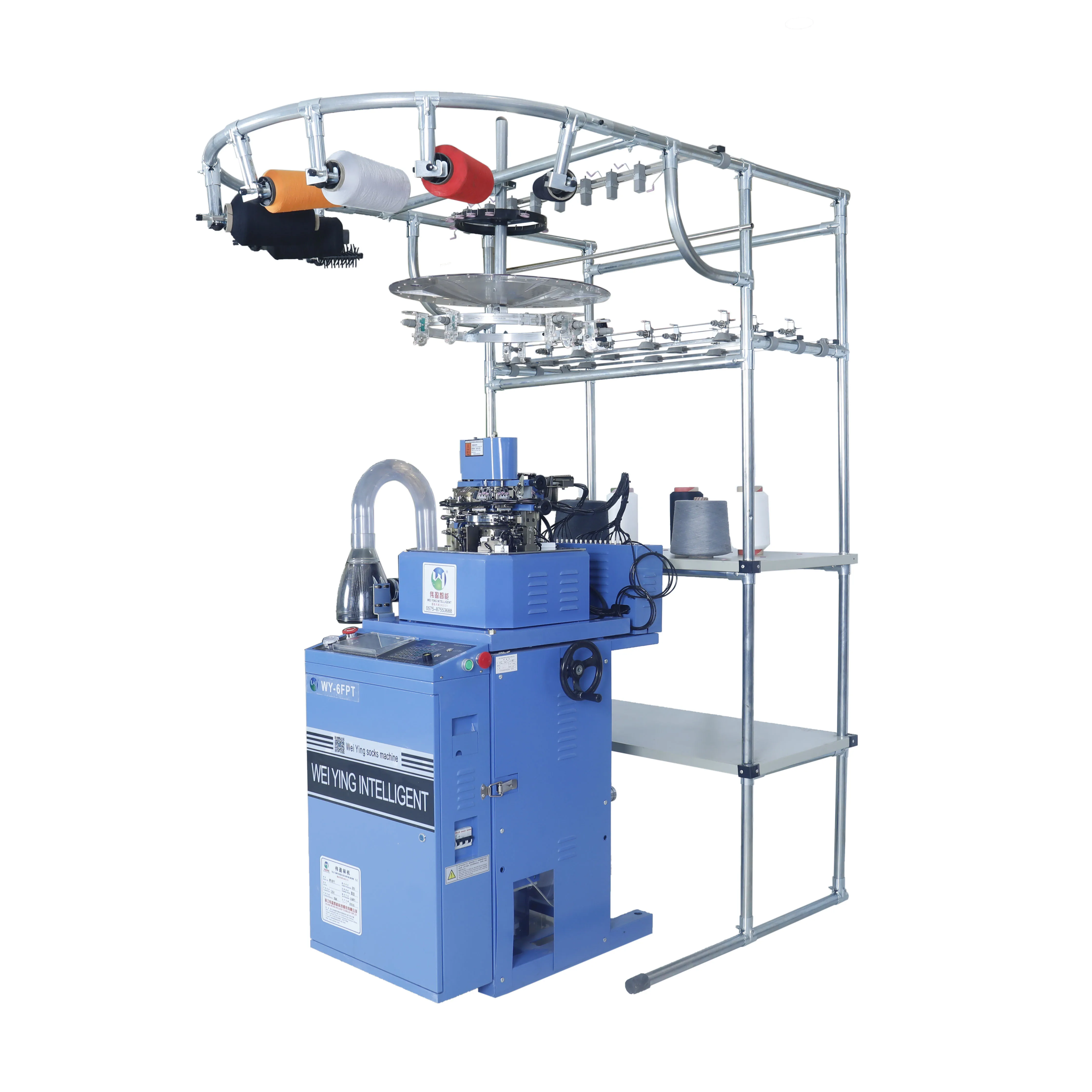 
Weiyng jacquard automatic socks knittingmachine(plain&terry machine) 