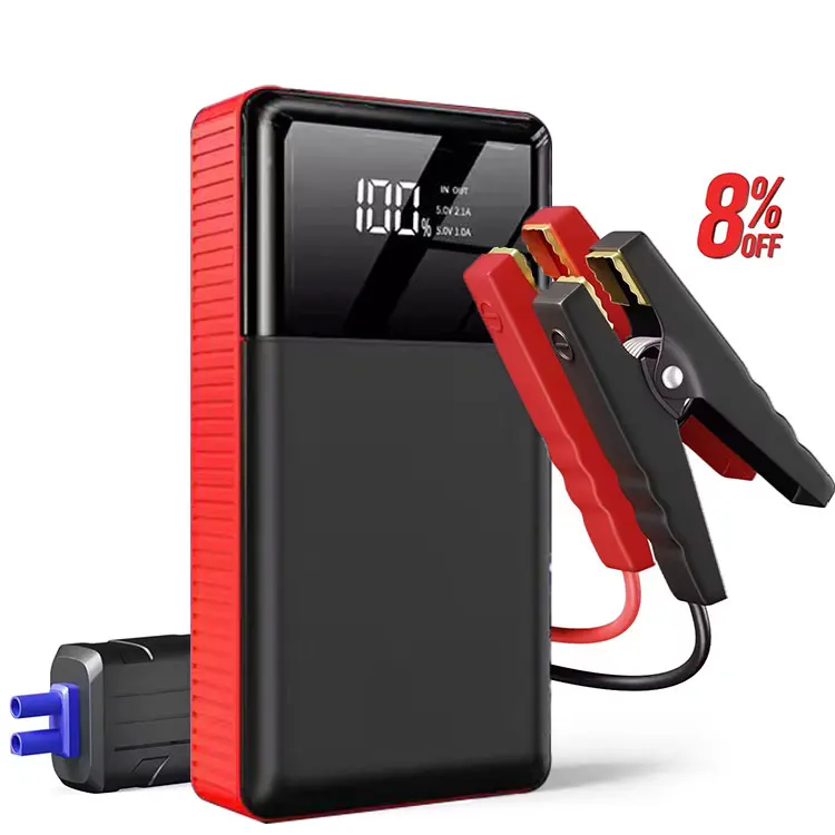 12 V QC 9V Output jump starter Lithium Jump Box Power PackPeak Current 800A Portable Car Jumper Starter