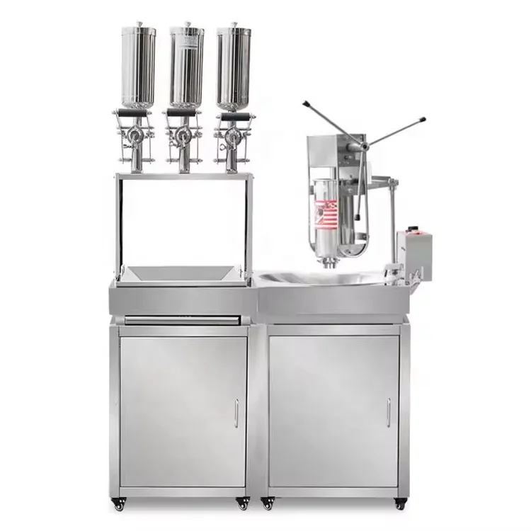 manufacture commercial electric 5L  machine de churros machine big fourré avec bras churros machine spanish churros maker