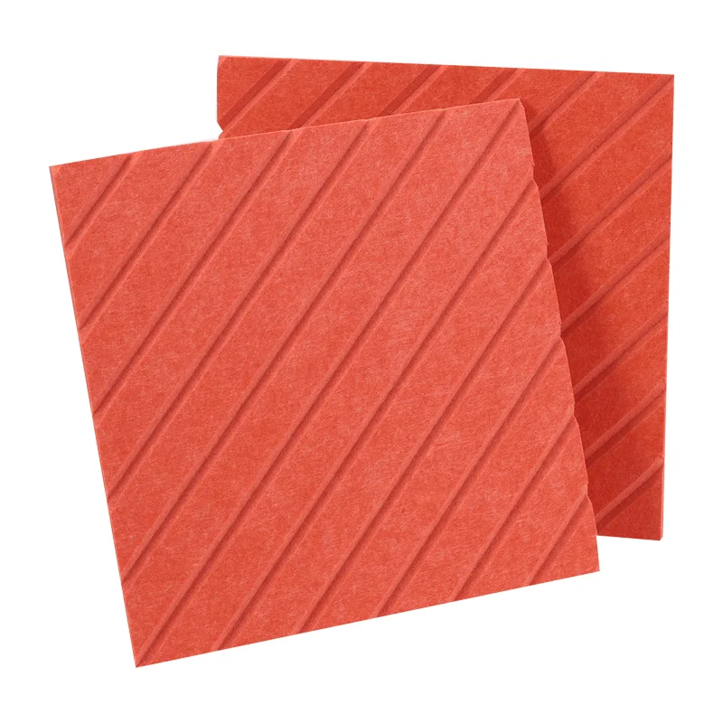 Hot Selling Cheap Sound Absorption 100% insulation Polyester Fiber Acoustic Panels