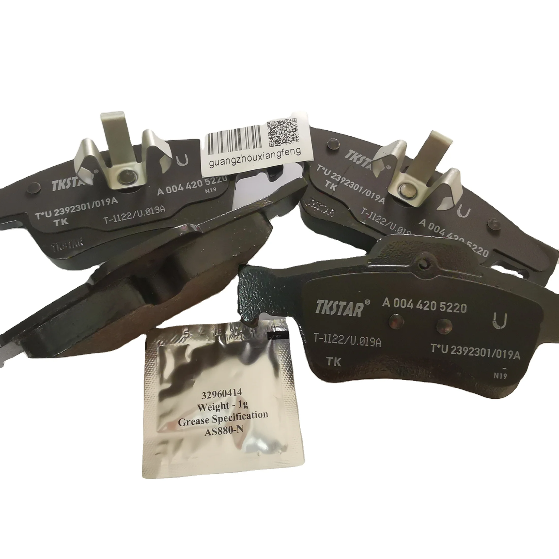 
OE SECOND-TIER SUPPLIER BRAKE PAD FOR BENZ GL350/W164 R300/W251/W463/AMG (D1122) 0044205220/0084205320 