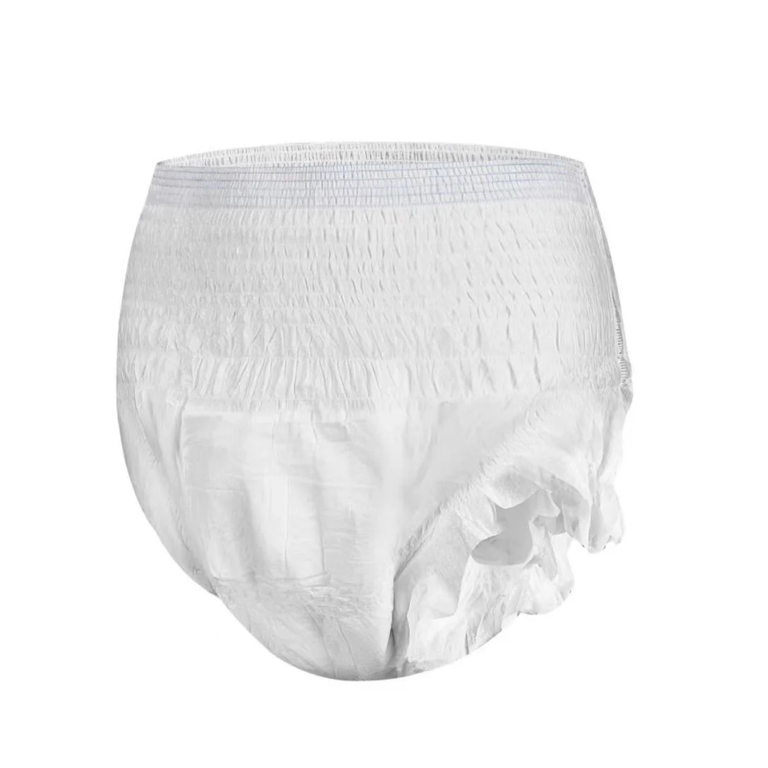 Free Sample Wholesale Cheap Super Thick Elderly Nappies Ladies Incontinence Adult Diaper Pants Pull Up Disposable For Panties
