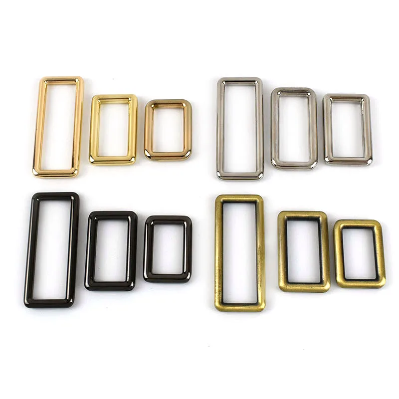 Deepeel F1-4 Square Ring Buckles Bag Adjustable Buckle DIY Backpack Straps Garment Leather Accessories