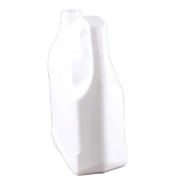 HDPE plastic 4L engine oil bottle with cap