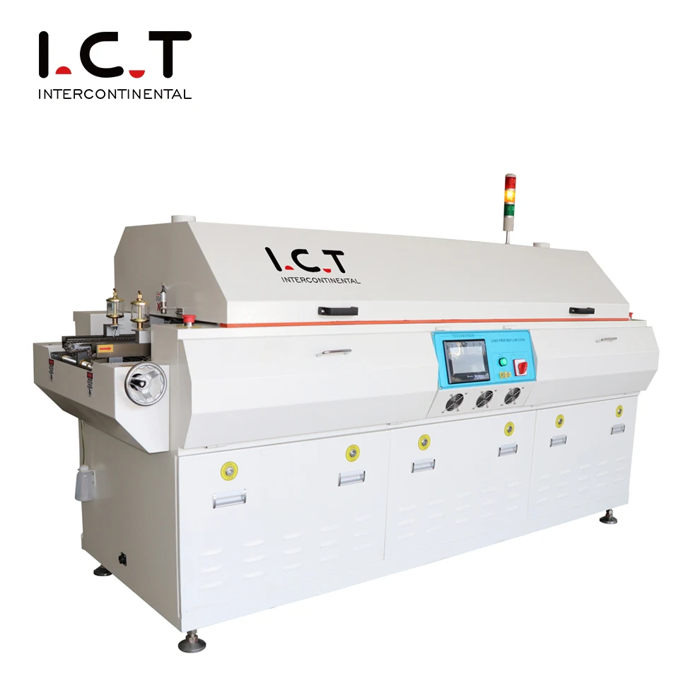 Custom Shenzhen SMT Soldering Machine High Stability Aluminum Oven Reflow Machine Manufacturer in China