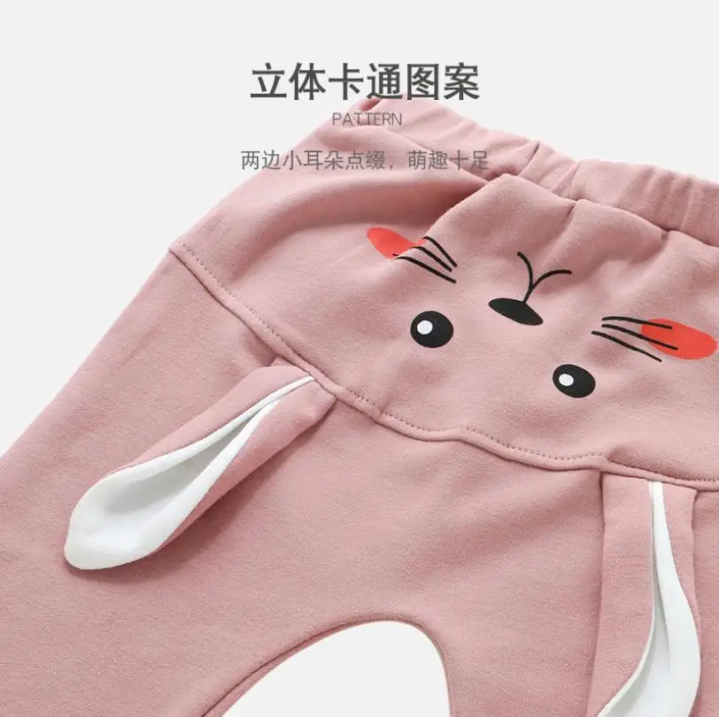
Best Selling Autumn Baby PP Pants Outwear High Waist Comfortable Newborn Baby Trousers 