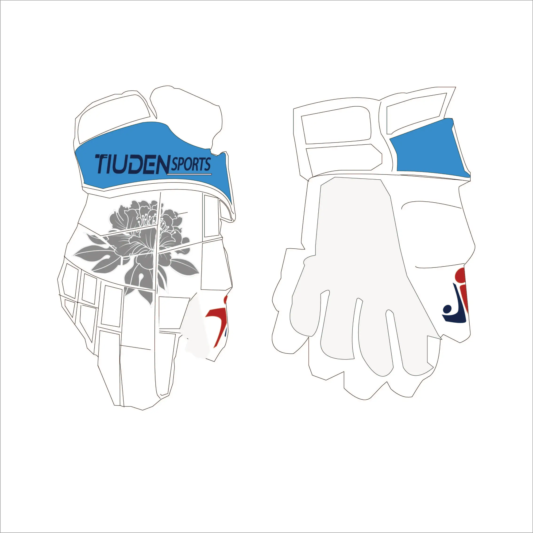 Wholesale Affordable Price Ice High Quality Professional Custom Durable Ice Hockey Gloves