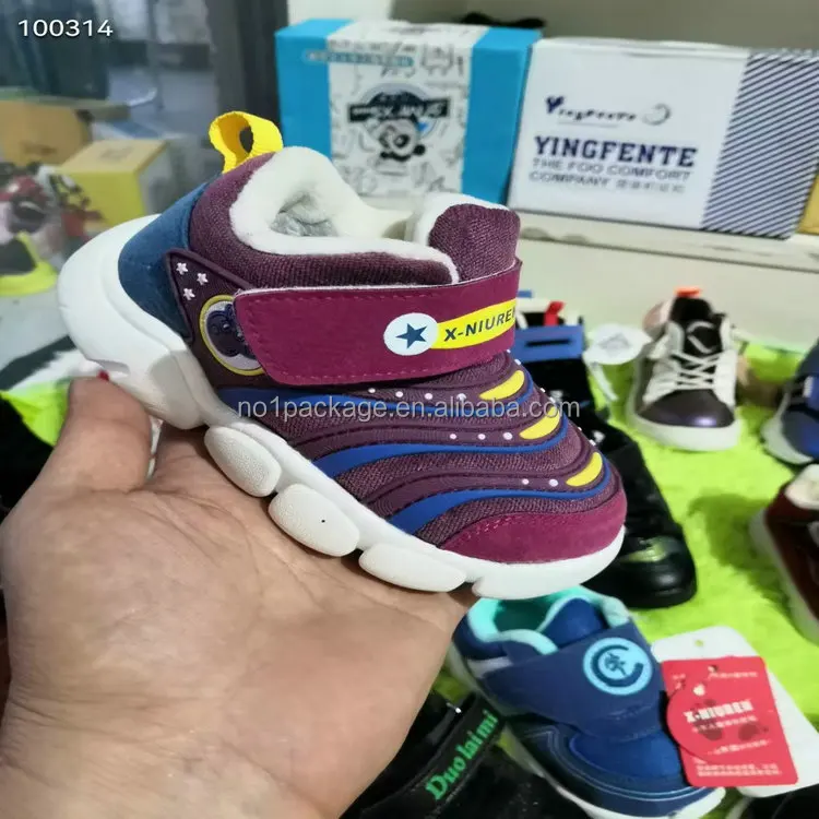 2.85 Dollar Model YH-ZJX005 Size 15-25 Fresh Assorted Patterns winter baby casual running shoes