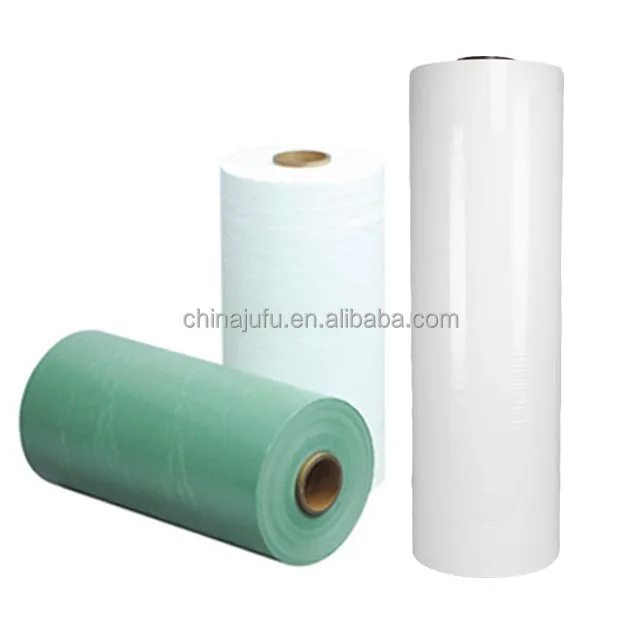 agriculture LLDPE green white silage film grass hay wrapping protective plastic cover