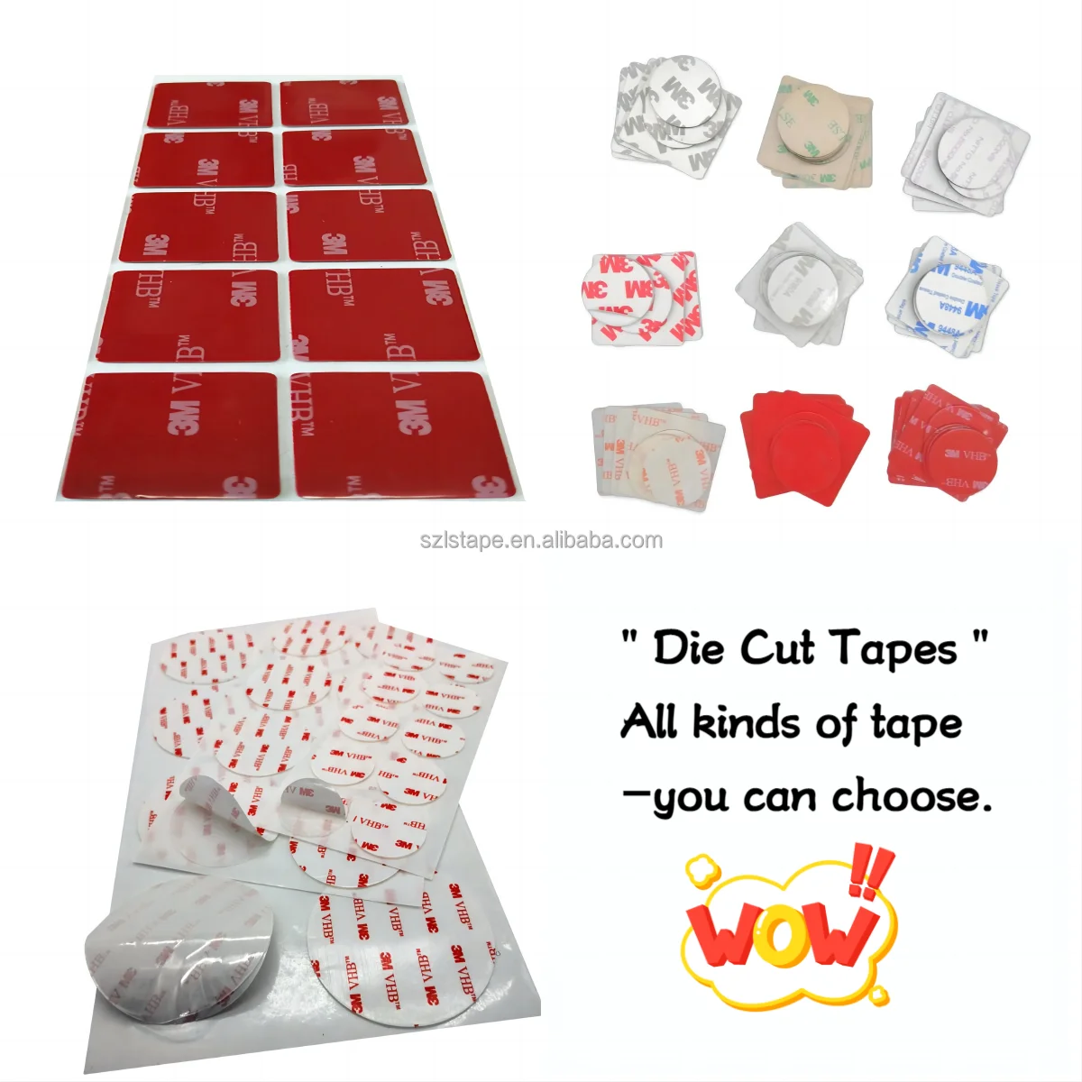 Die Cut Double Sided 3M Foam Tape