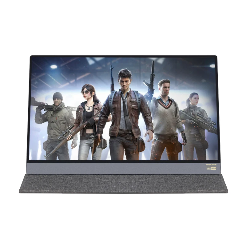 
 Новый дизайн 4K IPS экран Full HD 1080P светодиодный монитор компьютер 15,6 дюймов 4k портативный монитор  