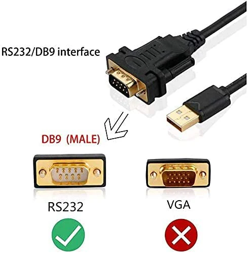 OEM USB A TO DP9 последовательный кабельный преобразователь с защитой от перенапряжения с кабелем FTDI RS232RL TTL RS232 функция 3,3 В 5,5 В