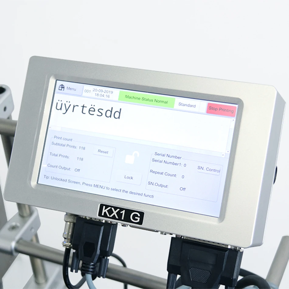 Kelier online inkjet printer carton printing machine date inkjet printer