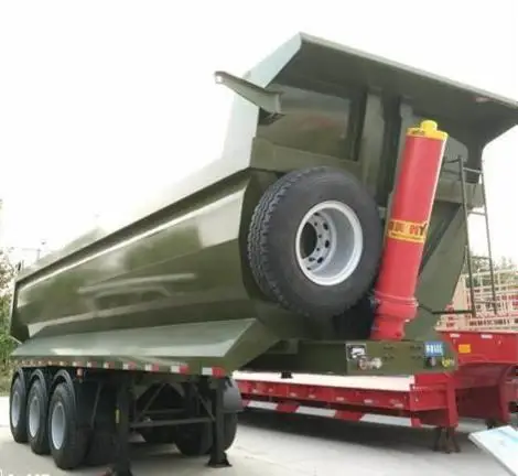 factory sales dump truck 3 4 axles 40 50 ton  35 40 50 cbm truck Side Tipper / Rear Dump