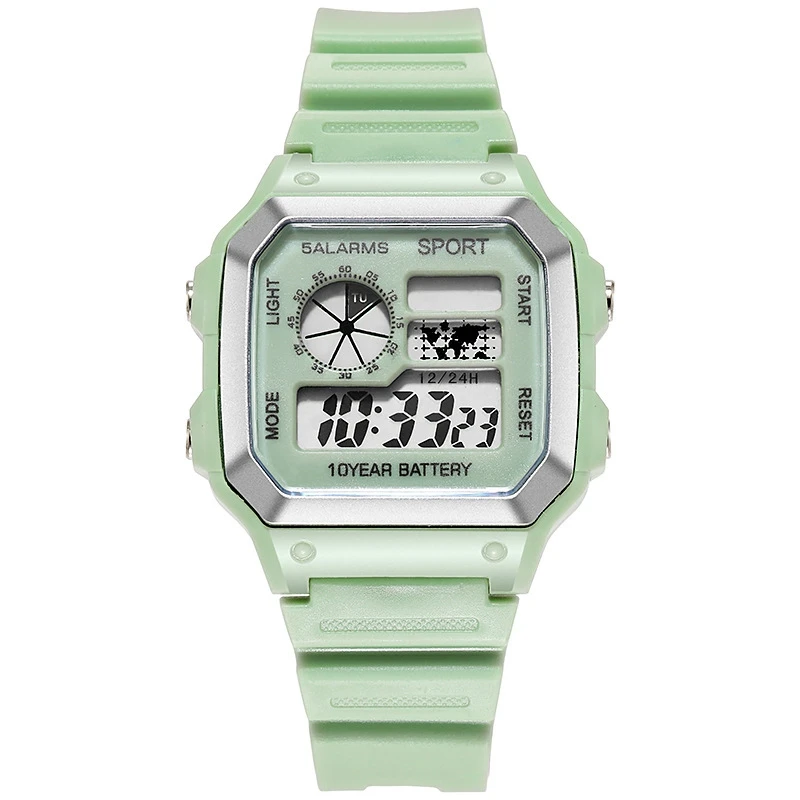 Student Sport Casual LED Watches Men Electronic Digital Clock Wrist Watch Clock Relogio Masculino Silicone Man