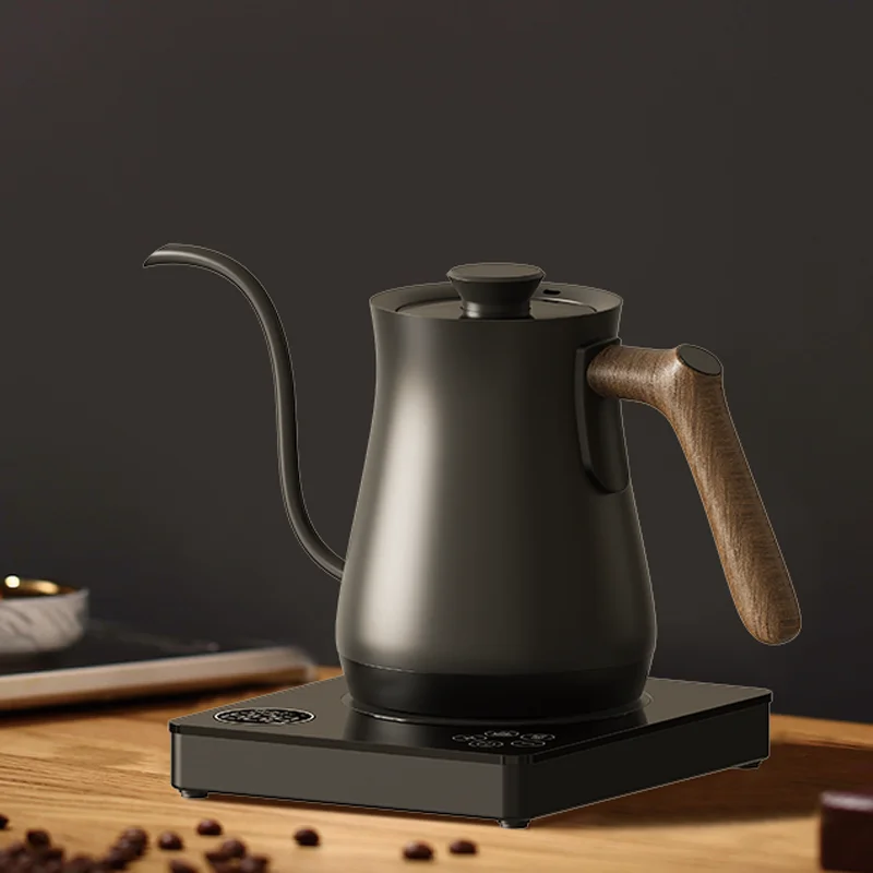 Hot Sale 220V 1000W 0.7L Stainless Steel Electric Kettle Gooseneck With Auto Shut Off Boil Dry Protectionand Keep Warm 4 hours