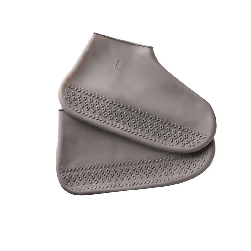 Reusable Latex Waterproof Rain Shoes Covers Slip-Resistant Rubber Rain Boot Overshoes S/M/L