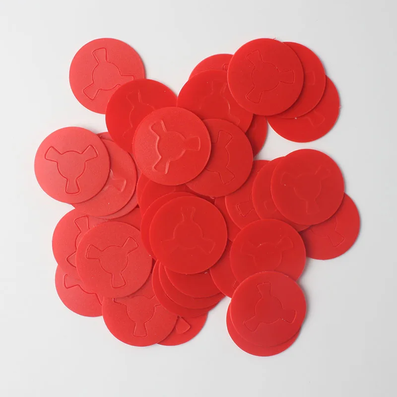 China Wholesale round Cut Acrylic Token Coin Lovely PS PP ABS Material Souvenir and Love Style with Coin Bag Included