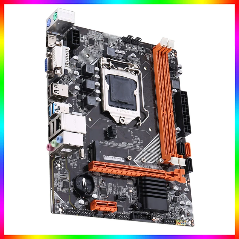 mother board for gaming pc kit b75 Core I5 3570 cpu gamer mini itx ddr3 b75 computer motherboard