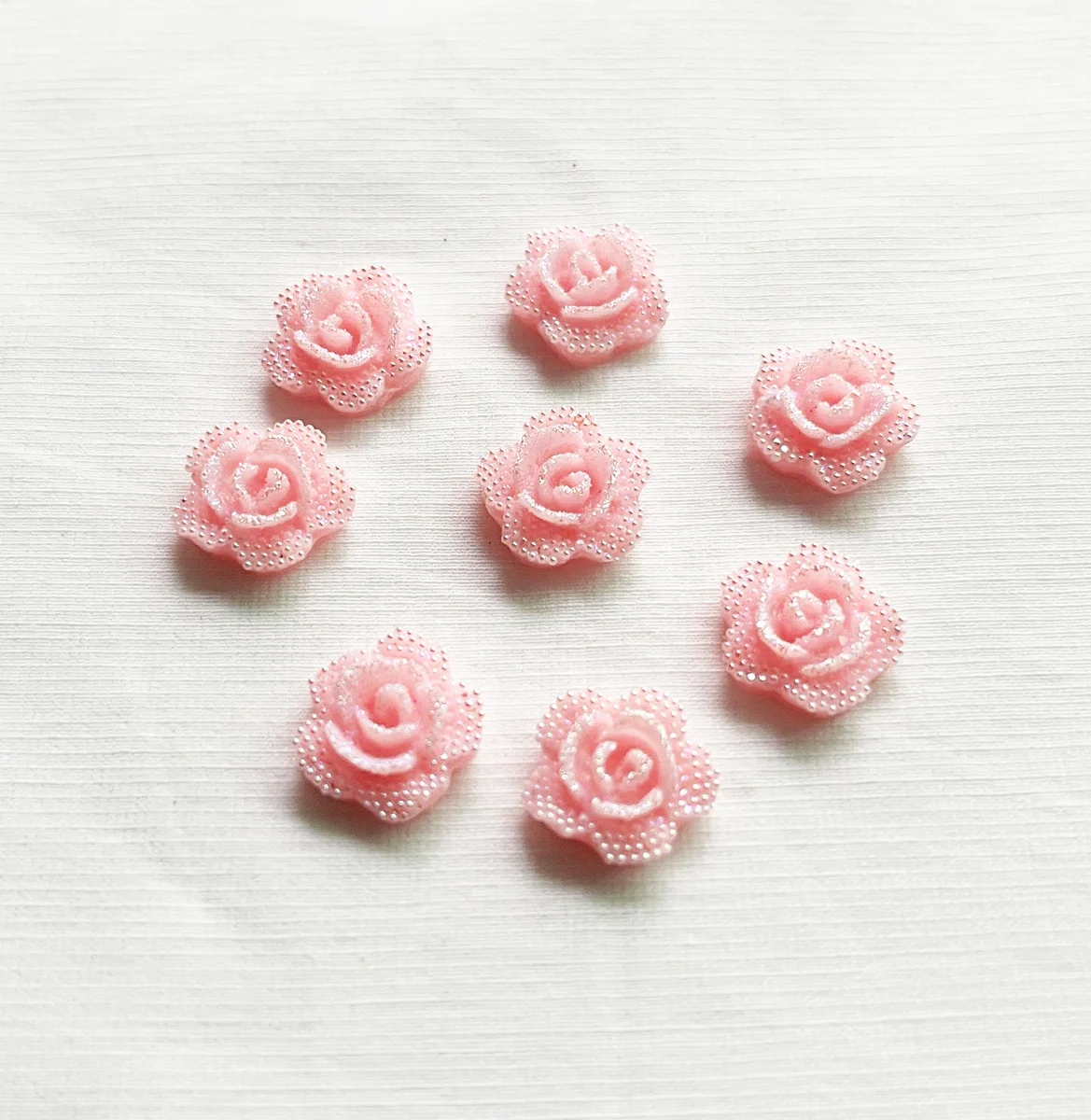 12 мм розовый цветок с абразитным полимерным клеем на ноготь и непрозрачные Цветочные клеи серьги в качестве украшения Лидер продаж