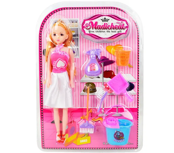 wholesale Hot Sale 11.5 Inch Fashion Plastic Toy Doll For Girls