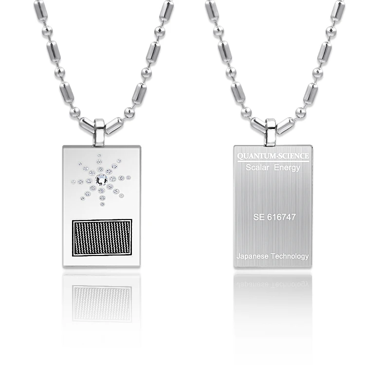 Sunflower Quantum Scalar Energy Power Pendant Necklace Original Quantum Science Scalar Energy Pendant