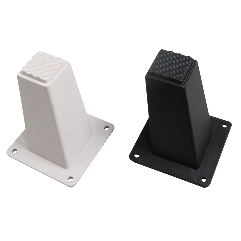 Factory Price Black ABS Furniture Support Leg Living Room Sofa Cabinet Legs