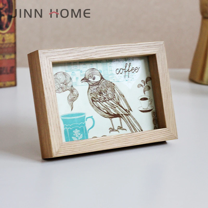 Jinn Home натуральные деревянные картинные рамы разных размеров 3d литье горизонтального и вертикального