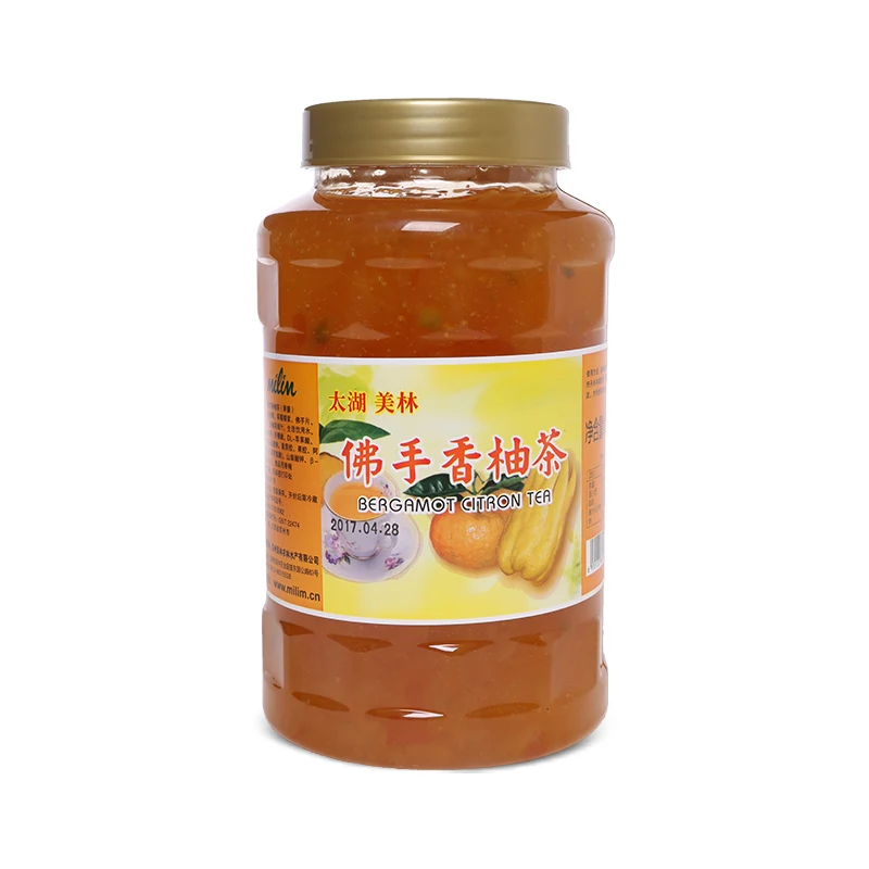 
milim Bergamot pomelo tea jam milk tea shop raw material factory direct wholesale 
