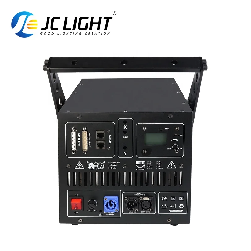 Night club Lazer Stage Lights Animated DJ Bar Laser Show 10w Rgb Full color Animation Laser Lights