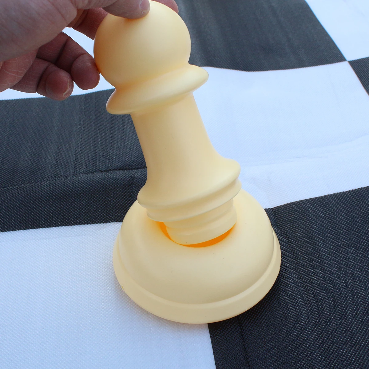 Outdoor Waterproof board games Chess Set Checks 6ft chess board plastic 10 inch tall king pawns