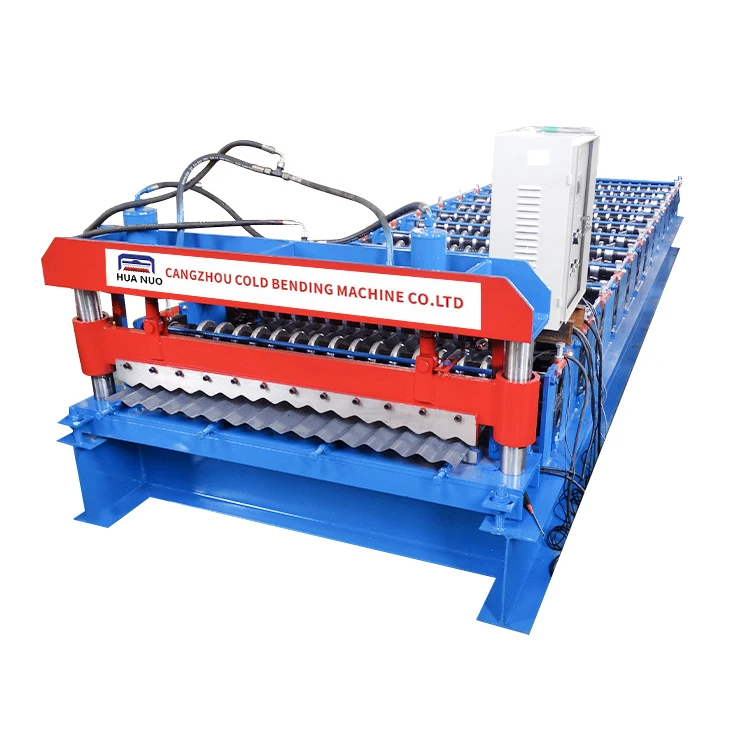 Cost Effective Galvanized Roofing Sheet Machine Double Layer Roll Forming Machinery tile making machinery