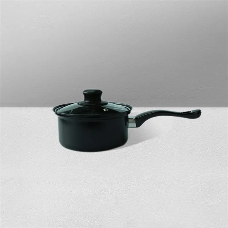 Wholesale price 13pcs cheap kitchen housewares iron non stick  kitchen pots cookware sets