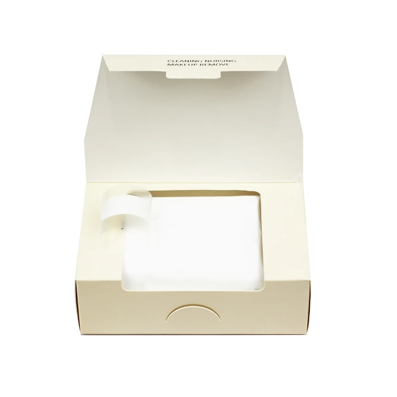 Биоразлагаемые Смываемые влажные салфетки для снятия макияжа из органического хлопка