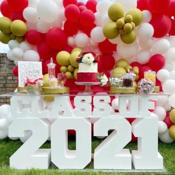 Custom Wedding Baby Shower 3D Foam Letters Table Logo Signs Numbers Birthday Word Characters Name Self Free Standing Large Event