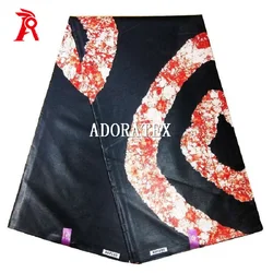 Горячая Распродажа, ткань из полиэстера с Африканским принтом, двухсторонняя восковая ткань с принтом