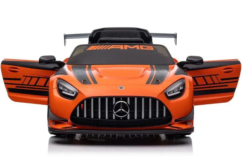 Электрические детские игрушки Mercedes Benz Gt3 Лицензионная езда на автомобиле с дистанционным управлением 2 4G