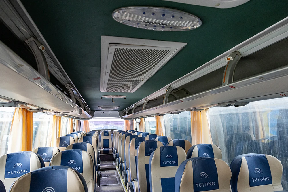 Cheap price 50 seats coach bus luxury used buses for sale Manual type used coaches bus sale