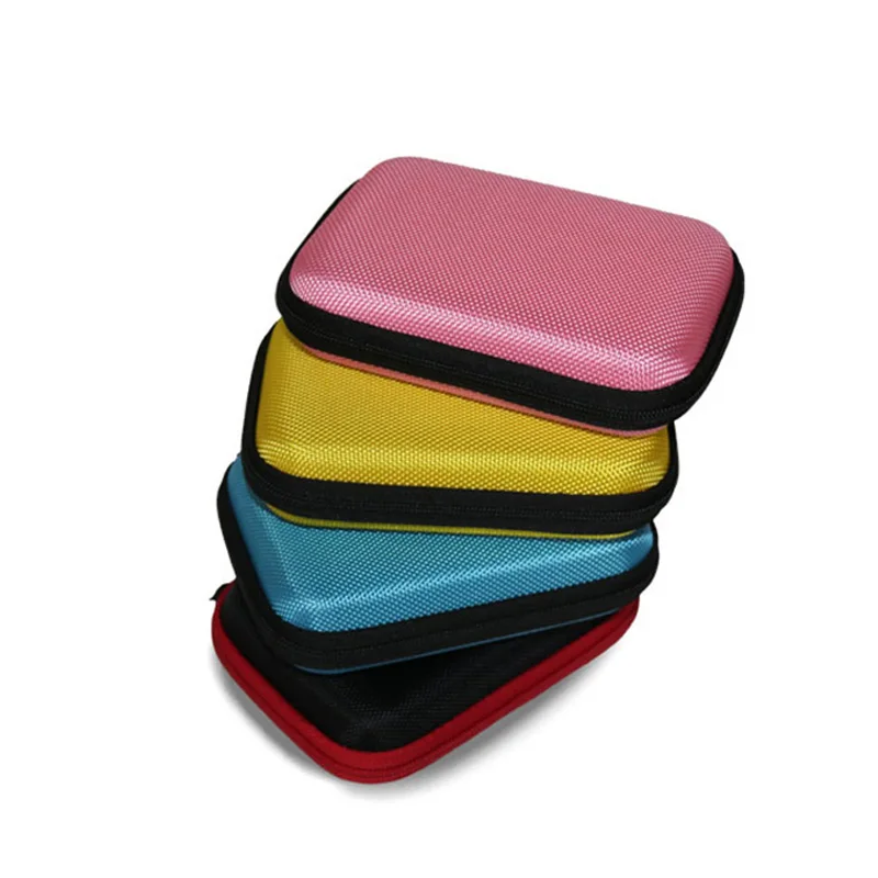 External Hard Drive Case Bag Travel Organizer Waterproof Hard Disk Store Case EVA Carrying Case For External Hard Drive