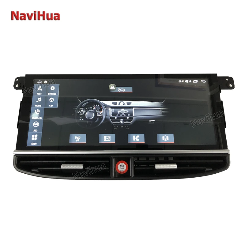 Navihua New Arrival  12.3 inch Large Screen Android Car Radio GPS Navigation Music Multimedia  For Porsche Panamera 2010-2016