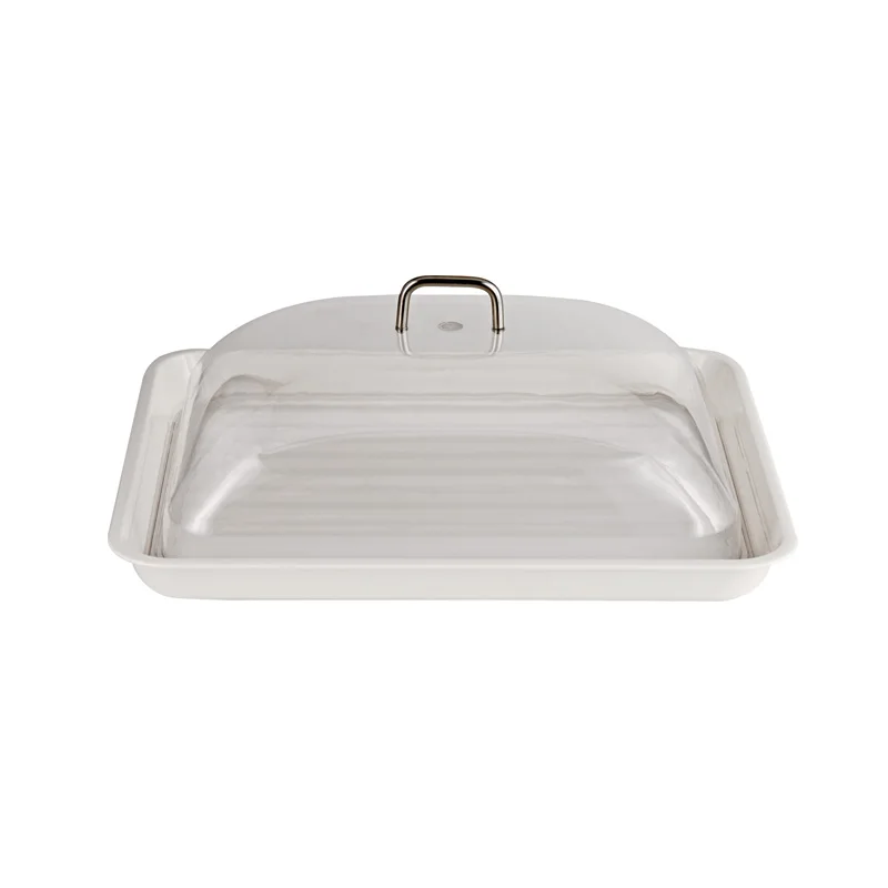 Display Rectangular Cover Transparent Plastic Cover 16x12 inch Unbreakable PC Bakery Bread Cover