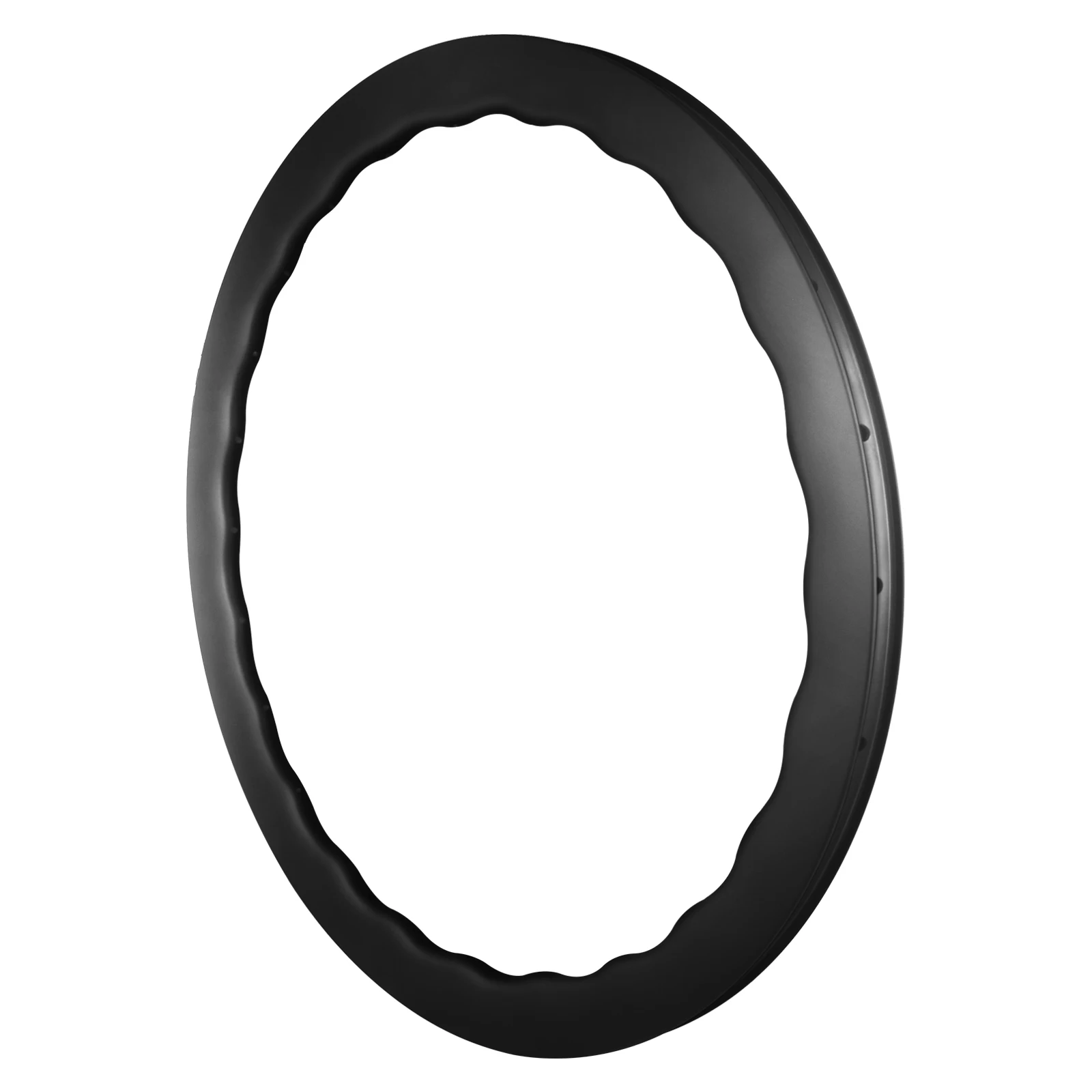 RUJIXU 700C Road Bike wave Carbon Rim 45-50 Depth Disc Brake tubeless/ clincher carbon road rims from No painting
