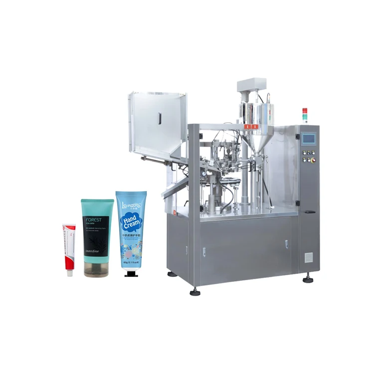 Inner Heating Type Toothpaste Tube Filling Sealing Machine Tube Filling Machine Equipment For Cosmetic Production Line