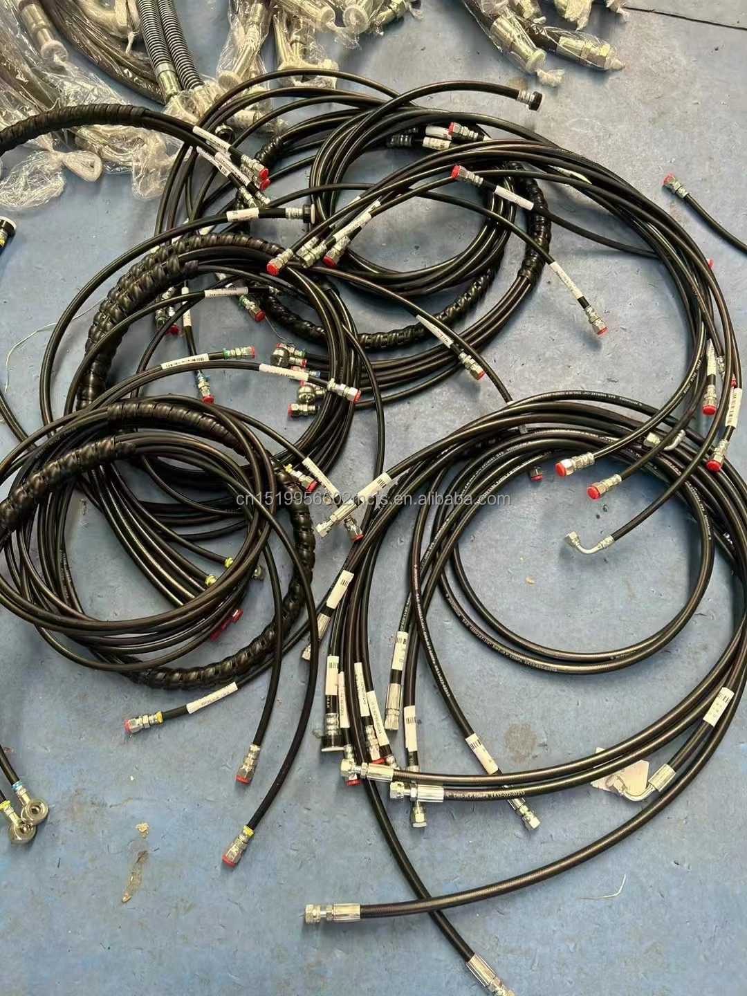 Hydraulic pipes for Komatsu PC200-7 and PC210-7 excavators 20Y-62-41140 20Y-62-17480 20Y-62-41150 20Y-62-17480 20Y-62-41181