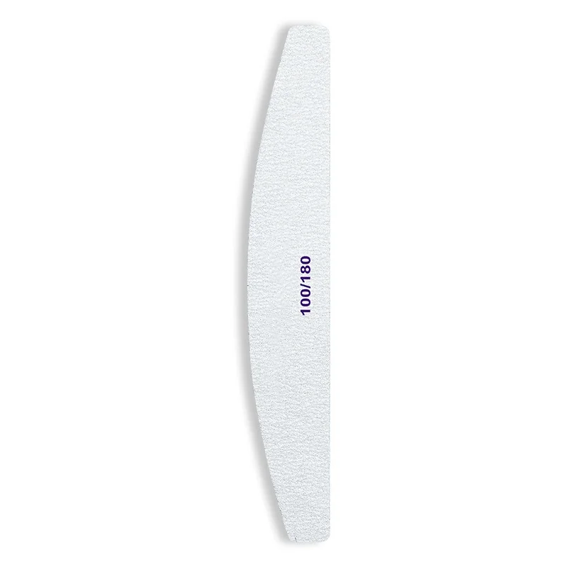 TSZS High Quality Zebra Grey Nail Files Custom Logo Double-Sided Mini Nail File 100 180 Grit Emery Board Manicure Pedicure Art