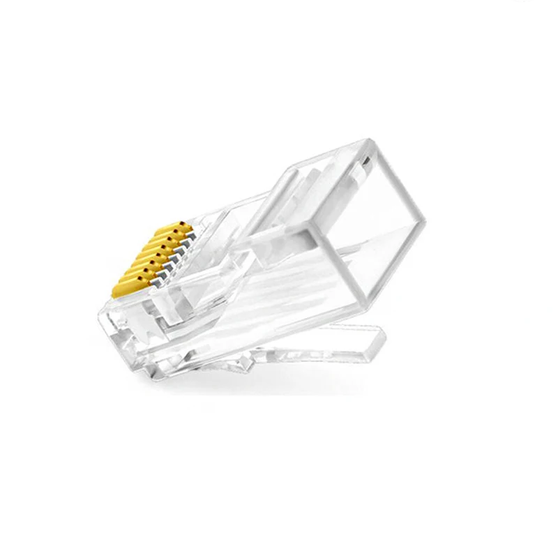 China Factory RJ45 Conector Price 8P8C Crystal Head CAT5 CAT6 Cable Connector